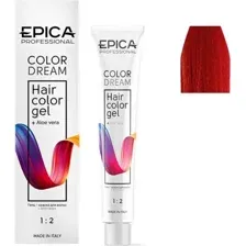 Гель-краска для волос Epica Professional Colordream 77.66 (100мл, русый красная смородина)