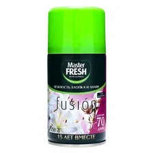 Сменный блок для освежителя воздуха Master Fresh Нежность хлопка и лилии (250мл)