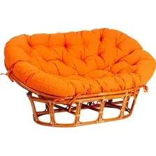 Диван садовый Tetchair Mamasan 23/02 W с подушкой (мед/оранжевый)