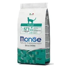 Сухой корм для кошек Monge Cat Daily Line Hairball (1.5кг)