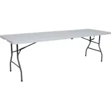 Стол складной AksHome Table AKS тип 1 240х76х74 (белый)