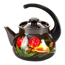 Чайник КМЗ 42704-122/6-У4 с рисунком (коричневый)