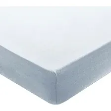 Простыня Миланика Серый на резинке 140x200 (поплин г/к)