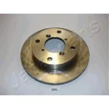 Тормозной диск JAPANPARTS DI-806 вентилируемый , передняя ось