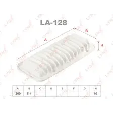 Фильтр воздушный LYNXAUTO LA-128