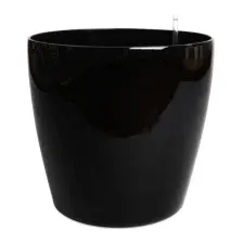 Вазон ForGarden Classic BF00869 (черный глянцевый)