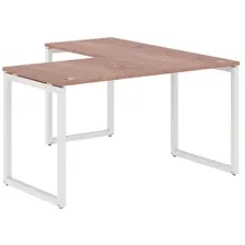 Стол угловой Xten-Q XQCT 1415 White (L), дуб сонома