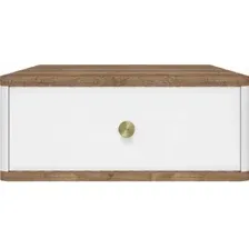 Тумба Shtabe Royal 5300 эко (дуб веллингтон/р.золото)