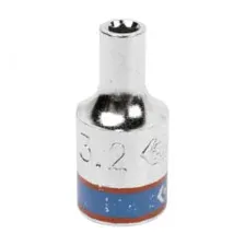 Головка торцевая шестигранная 1/4" 3,2 мм KING TONY 233532M