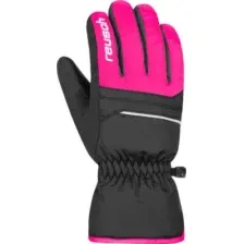 Перчатки лыжные Reusch Alan Junior / 6361115-7720 (р-р 5.5, Black/Pink Glo)
