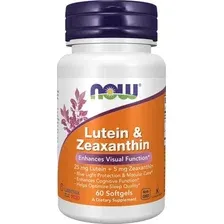 БАД Now Foods Lutein & Zeaxanthin (60 капсул)