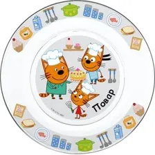 Тарелка десертная ND Play Три кота, Профессии 310970