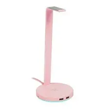 Подставка для наушников Razer Base Station V2 Chroma Quartz Pink