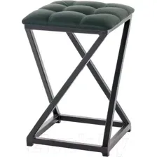 Табурет AMC Comfort 8К1.9 (кожзам зеленый/черный)