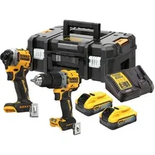 Набор электроинструмента DeWalt DCK2050H2T (шуруповерт, винтоверт, 2 АКБ, кейс)