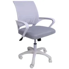 Кресло AksHome RICCI White (Ричи) светло-серый