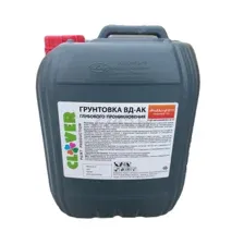 Грунтовка акриловая CLOVER ProfAcryl 011 глубокого проникновения концентрат 1:5 10 кг