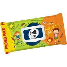 Влажные салфетки детские Emily Style Гигиенические (120шт)
