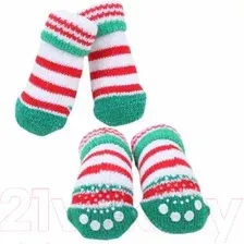 Носочки для животных Puppia Crinch / PAOC-SO1270-GR-L (зеленый)