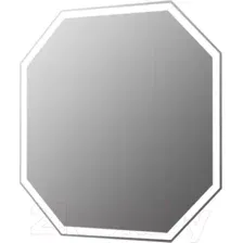 Пекам Зеркало Octagon 80x120 octagon-80x120sp (с подсветкой, двойной сенсор на прикосновение, подогревом)