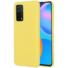 Чехол для телефона Case Cheap Liquid для Huawei P Smart 2021 (желтый)