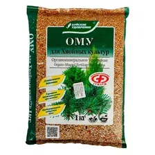 Удобрение органо-минеральное "Для хвойных культур", 1кг