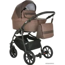 Коляска-люлька Pituso Nino (2 в 1, 3001 brown)