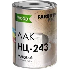 Лак Farbitex Profi Wood НЦ-243 (1.7кг, матовый)