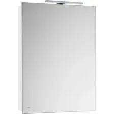 Шкаф с зеркалом для ванной Roca Victoria 60 / A857475806 (белый глянцевый)