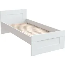 Кровать Mio Tesoro Сириус 90x200 2.02.04.580.1 (белый)