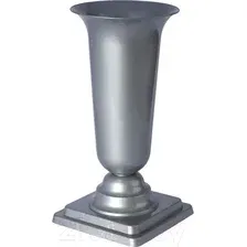 Ваза садовая Formplastic Dama 3 / 1062-022 (серый)