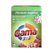 Порошок стиральный GAMA 3 in 1 Floresta Tropical 5,775кг, 105 стирок