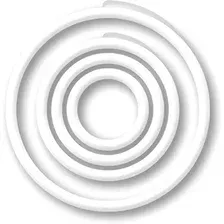 Пластиковые кольца для переплета OPUS EasyRing 15 мм EASYRING15BIA300 (300 шт, белый)