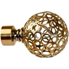 Наконечник для карниза Lm Decor YF095 Ажур 25мм (антик)