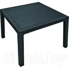 Стол садовый Keter Melody Quartet 95 / 255847 (графитовый)