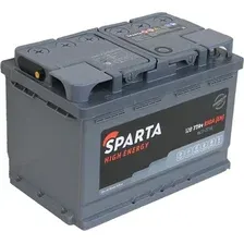 Автомобильный аккумулятор SPARTA High Energy 6СТ-77 рус L 830A / 6СТ-77 1 SP HE (77 А/ч)