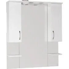 Шкаф с зеркалом для ванной Symbolite Энигма 900/С