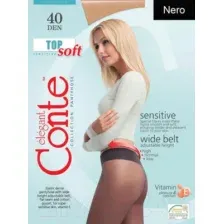 Колготки Conte Elegant Top Soft 40 (р.3, nero)
