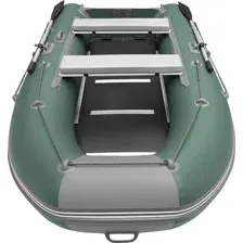 Моторно-килевая лодка Roger Boat Hunter Keel 3000 (малокилевая, зеленый/серый)