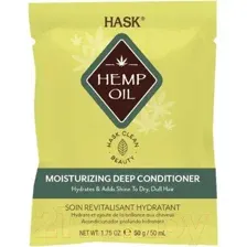 Маска для волос HASK Увлажняющая с конопляным маслом и экстрактом агавы (50г)