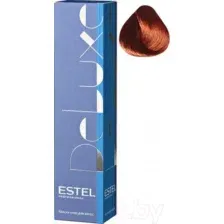 Крем-краска для волос Estel De Luxe 6/50 (темно-русый красный для седины)