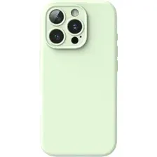 Чехол-накладка Ringke Silicone Magnetic Magsafe для iPhone 16 Pro Max (мягкая мята)