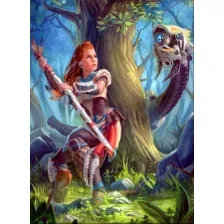 Картина по номерам Молли Хорайзен 40x50 / FHR0428