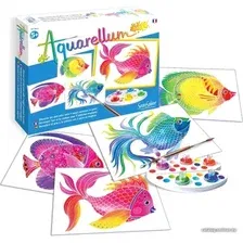 Набор для создания поделок/игрушек SentoSphere Aquarellum Рыбы 650