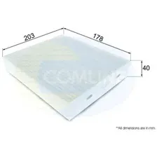 Салонный фильтр COMLINE EKF108