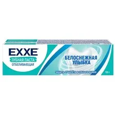 Зубная паста EXXE Белоснежная улыбка отбеливающая, 100 г