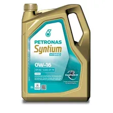 Моторное масло PETRONAS SYNTIUM HYBRID 0W-16, 5л / 71228M12EU (замена SYNTIUM 7000 HYBRID 0W-16)
