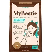 Сухой корм для кошек MyBestie Kitten (400г)