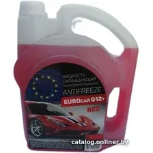 Антифриз EUROcar G12+ 5кг (красный)