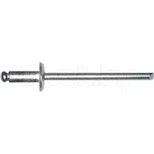 Заклепка Starfix Вытяжная 2.4x8 алюминий/сталь / SMC1-028328-1000 (1000шт, оцинкованный)